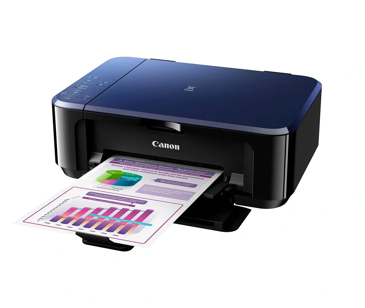 Canon PIXMA E560 All in One, Print, Scan, Copy, WiFi Ink Efficient Colour Printer with Auto Duplex Printing for Home image 6