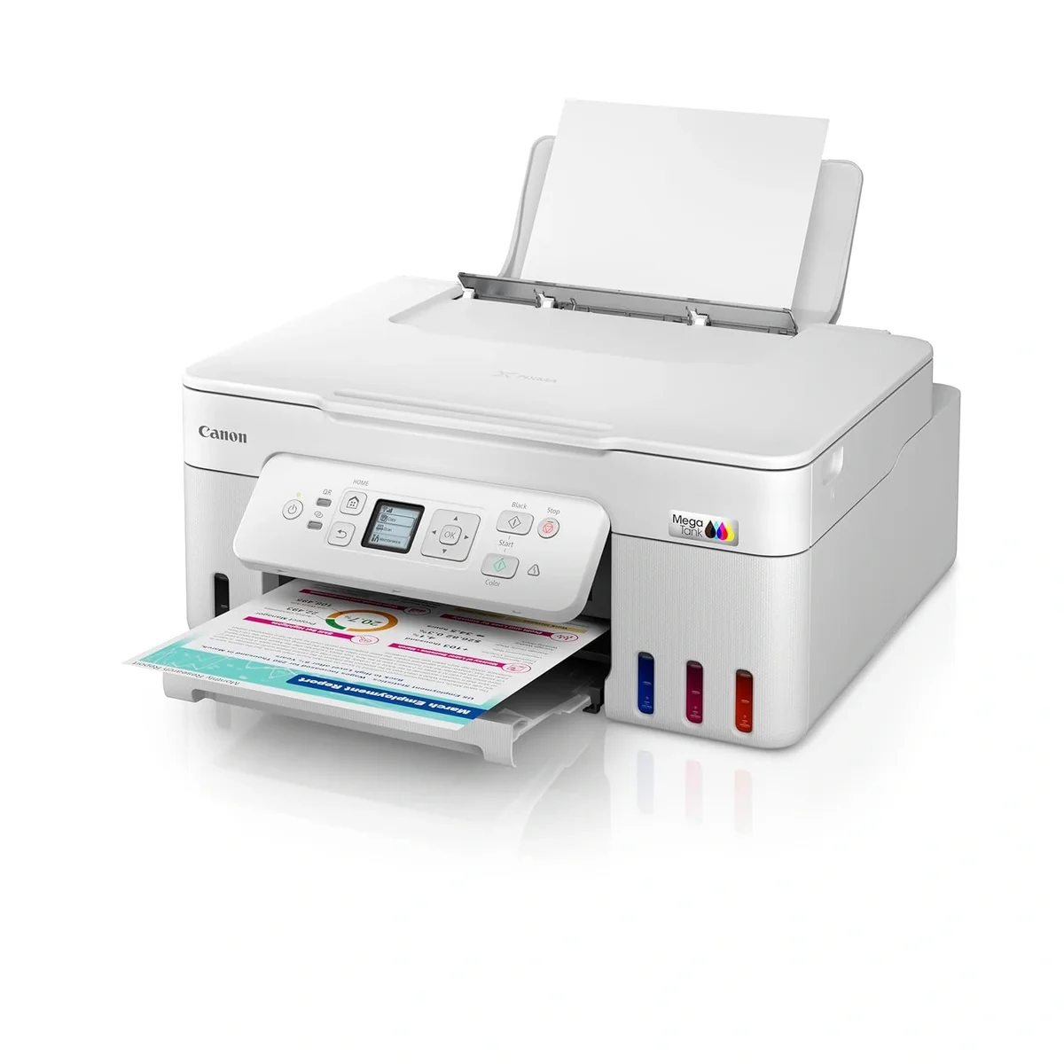 Canon PIXMA MegaTank G3780 All-in-One Ink Tank Colour Printer | Auto Duplex Printing | Wi-Fi | Print, Scan & Copy | 4800 × 1200 dpi | 11 ipm Black / 6 ipm Colour | 100-Sheet Input | 2 Years Standard Warranty image 9