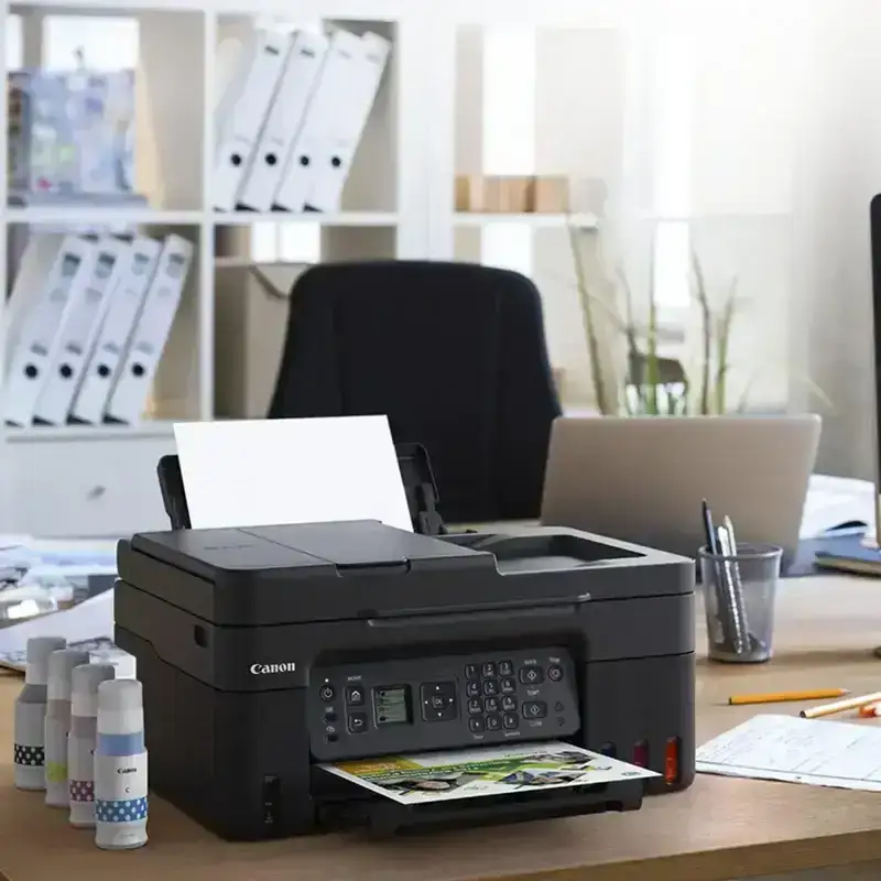 Canon PIXMA MegaTank G4770 A4 Colour Multifunction Printer | 11 IPM (Black) / 6 IPM (Colour) | USB 2.0, Wireless or Wi-Fi | Print, Scan, Copy, ADF and Fax | 1 Year Warranty image 8