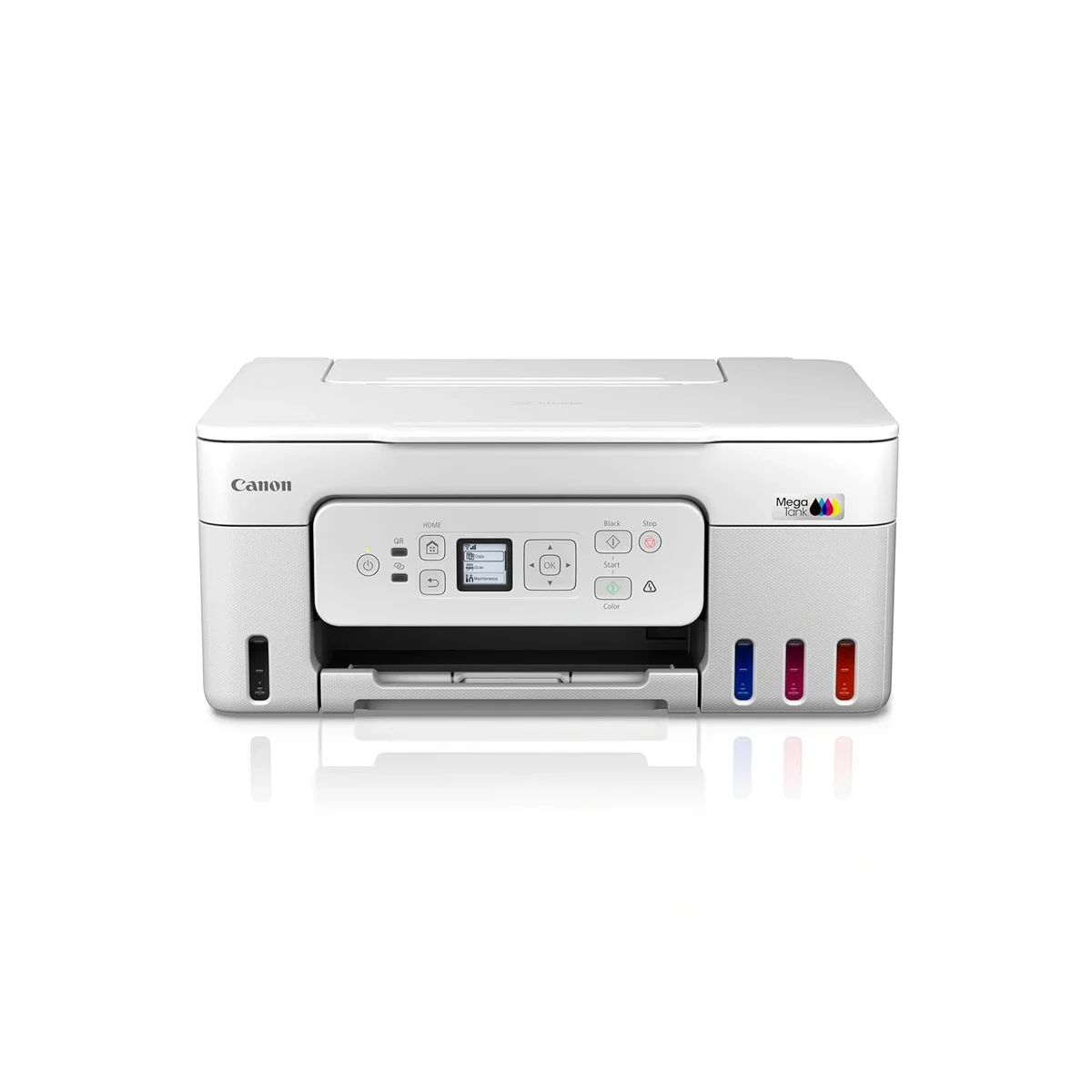 Canon PIXMA MegaTank G3780 All-in-One Ink Tank Colour Printer | Auto Duplex Printing | Wi-Fi | Print, Scan & Copy | 4800 × 1200 dpi | 11 ipm Black / 6 ipm Colour | 100-Sheet Input | 2 Years Standard Warranty