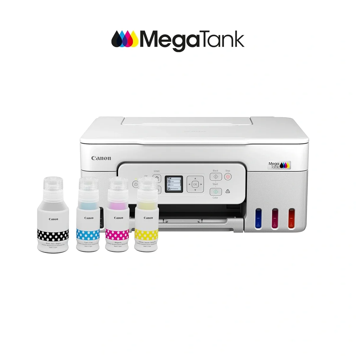 Canon PIXMA MegaTank G3780 All-in-One Ink Tank Colour Printer | Auto Duplex Printing | Wi-Fi | Print, Scan & Copy | 4800 × 1200 dpi | 11 ipm Black / 6 ipm Colour | 100-Sheet Input | 2 Years Standard Warranty image 7