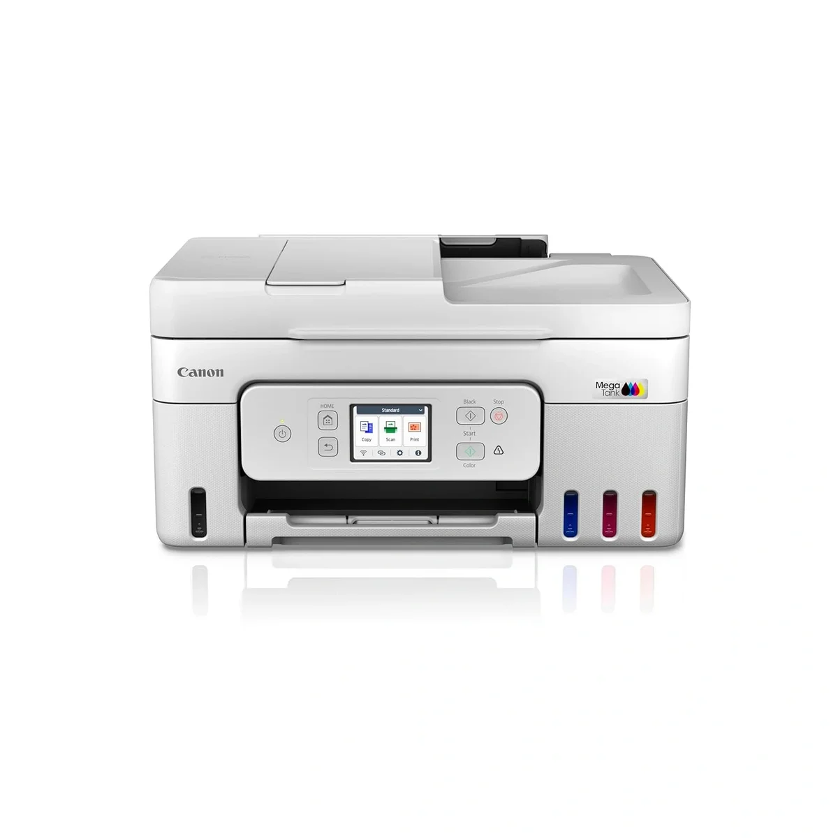 Canon PIXMA MegaTank G4780 All-in-One Ink Tank Colour Printer with Duplex Printing, 11 ipm (Black), 6 ipm (Colour), ADF, Wi-Fi, Scan, Copy & 2 Years Warranty