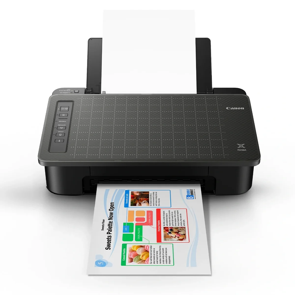 Canon Pixma TS307a Single Function Wireless Inkjet Colour Printer (Black), Standard image 5