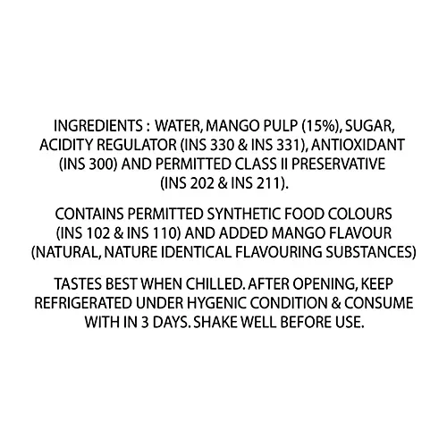 Catch Mango Juice, 600 ml PET Bottle image 4