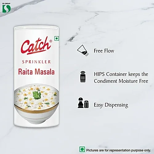 Catch Raita Masala Sprinklers 50g Can – Perfect Blend for Fresh Raita image 4