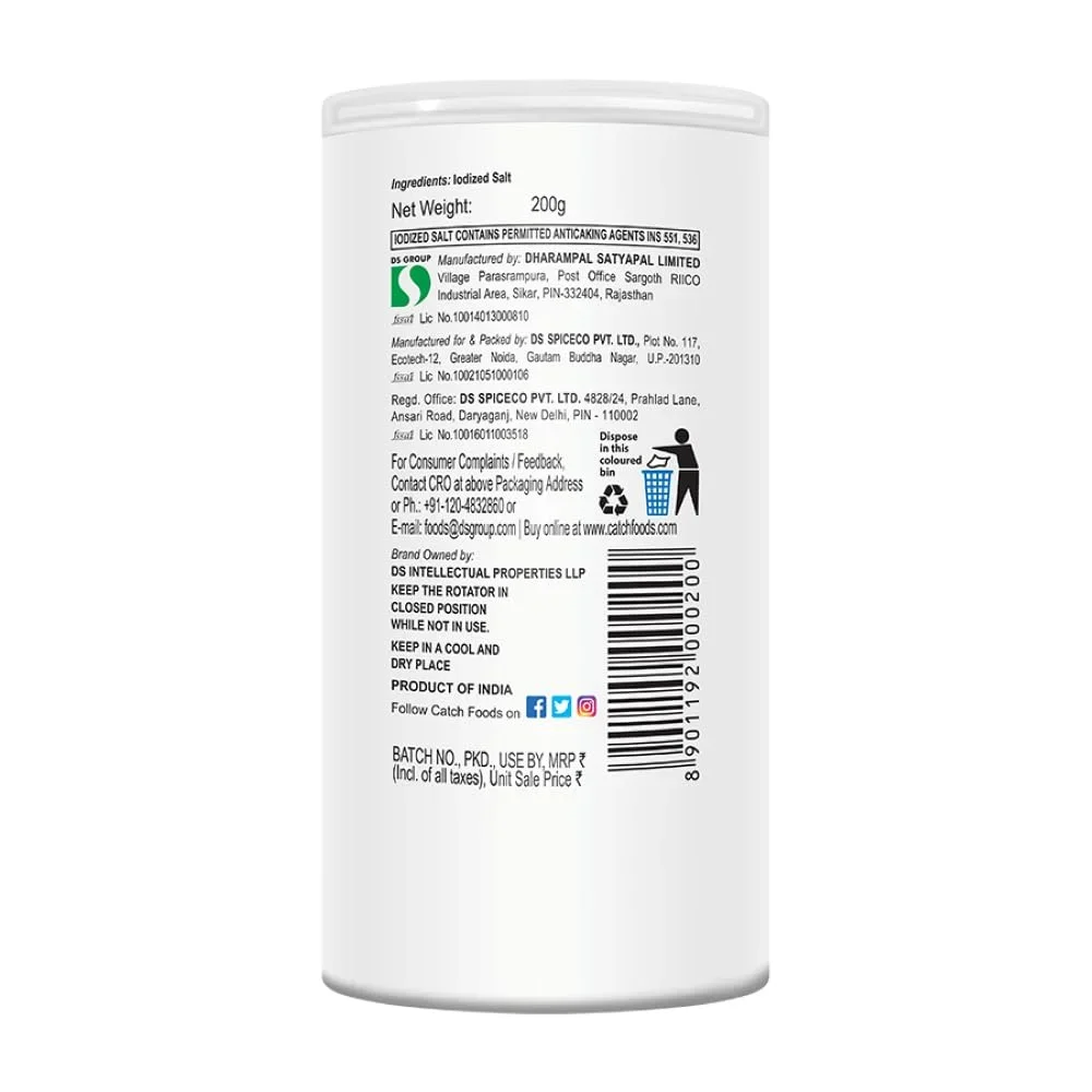 Catch Sprinklers Iodized Salt 200g – Everyday Cooking Essential image 6