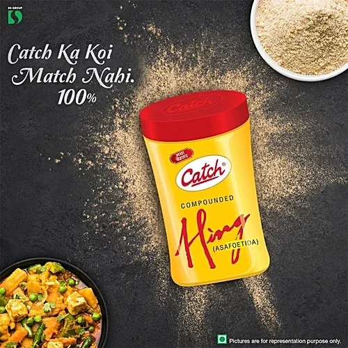 Catch Compounded Hing (Asafoetida) 25g Bottle – Strong Aroma & Authentic Taste image 4