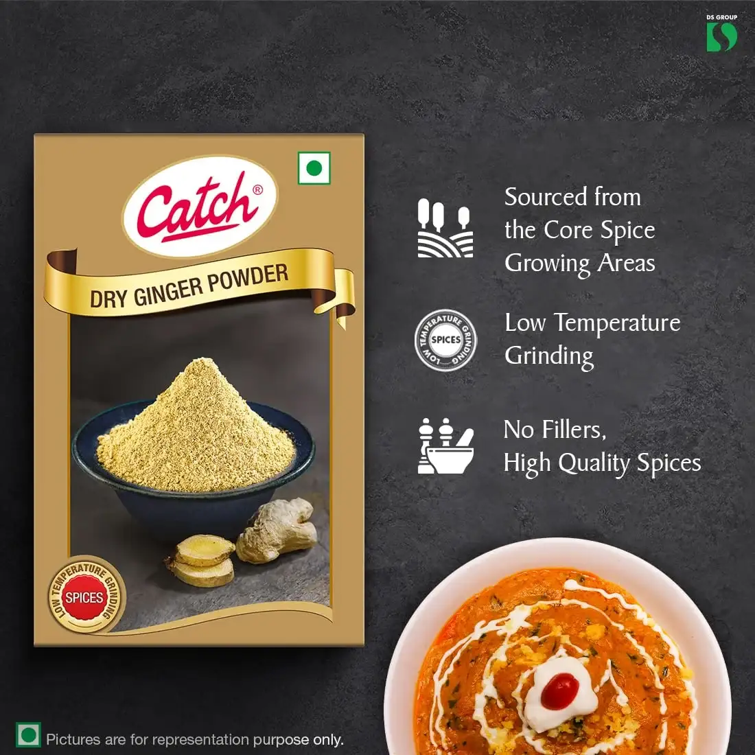  Catch Dry Ginger Powder | Sonth/Dry Adrak Powder 90 gram image 4