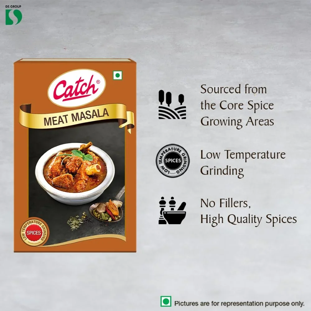 Catch Mutton Masala – Aromatic 100g Carton for Meat Curries image 3