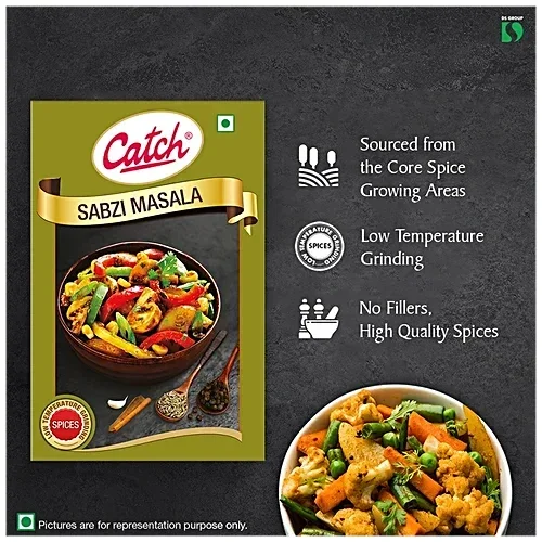 Catch Sabzi Masala 100g | Enhance Taste of Indian Vegetable Dishes image 4