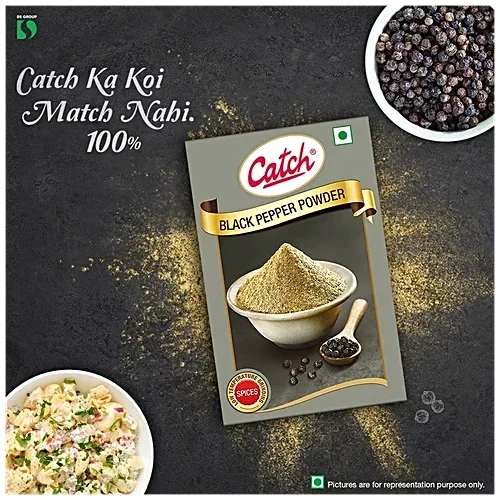 Catch Black Pepper Powder 100g | Bold & Fresh Indian Spice image 3