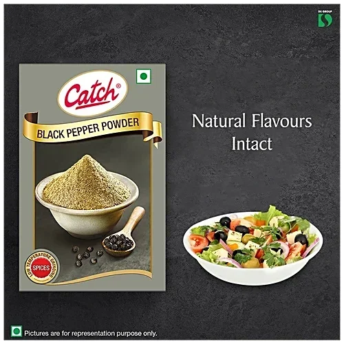 Catch Black Pepper Powder 100g | Bold & Fresh Indian Spice image 5