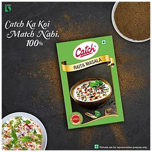 Catch Raita Masala – Aromatic 100g Carton for Yogurt & Salads image 4