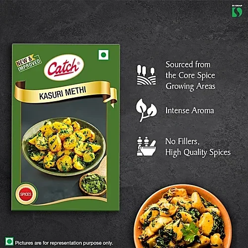 Catch Kasuri Methi 25g | Enhances Flavour of Indian Dishes image 4
