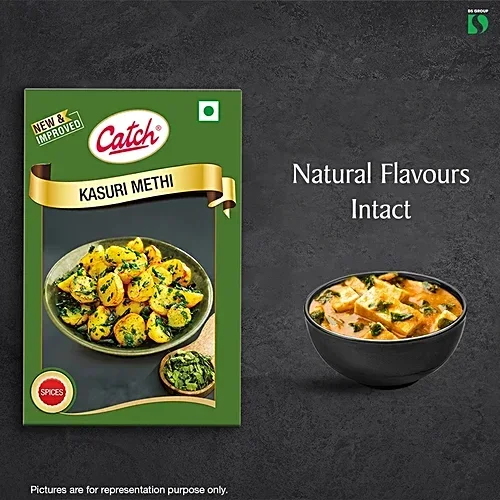 Catch Kasuri Methi 25g | Enhances Flavour of Indian Dishes image 5