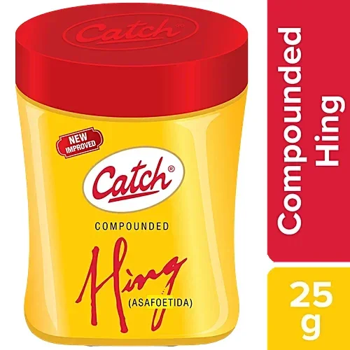 Catch Compounded Hing (Asafoetida) 25g Bottle – Strong Aroma & Authentic Taste
