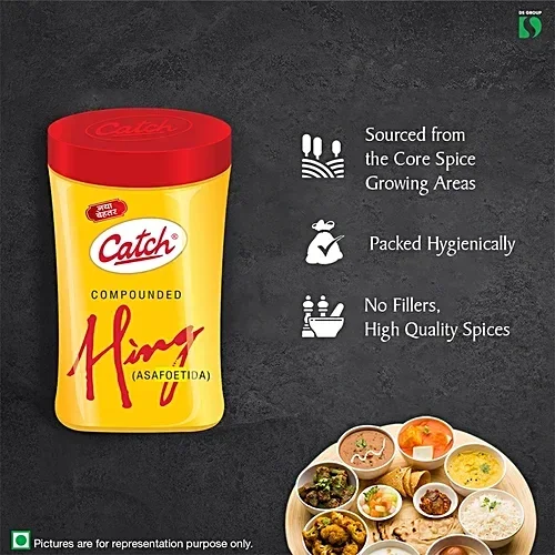 Catch Compounded Hing (Asafoetida) 25g Bottle – Strong Aroma & Authentic Taste image 5