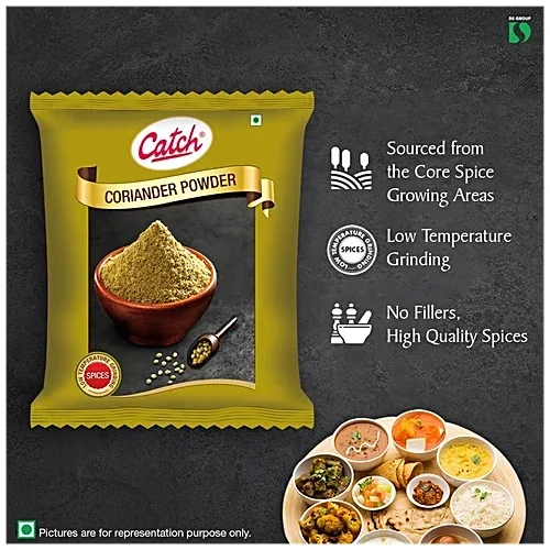 Catch Coriander (Dhaniya) Powder 100g Pouch image 4