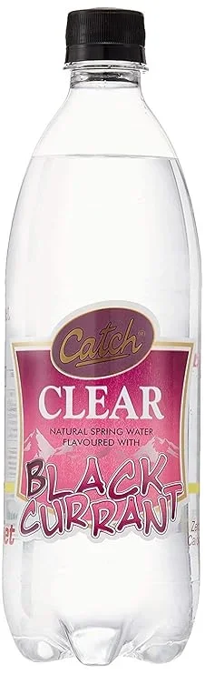  Catch Clear Natural Spring Water - Blackcurrant, 750ml