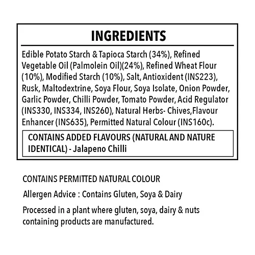  Piknik Pops Jalapeno Namkeen, 60 g image 3