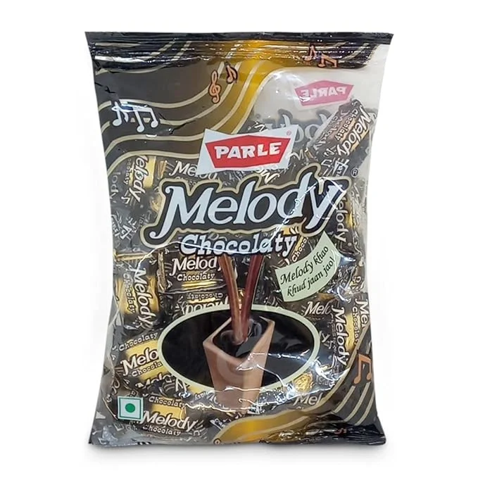 Parle Melody Chocolaty Toffee, 195.5 gm Pouch
