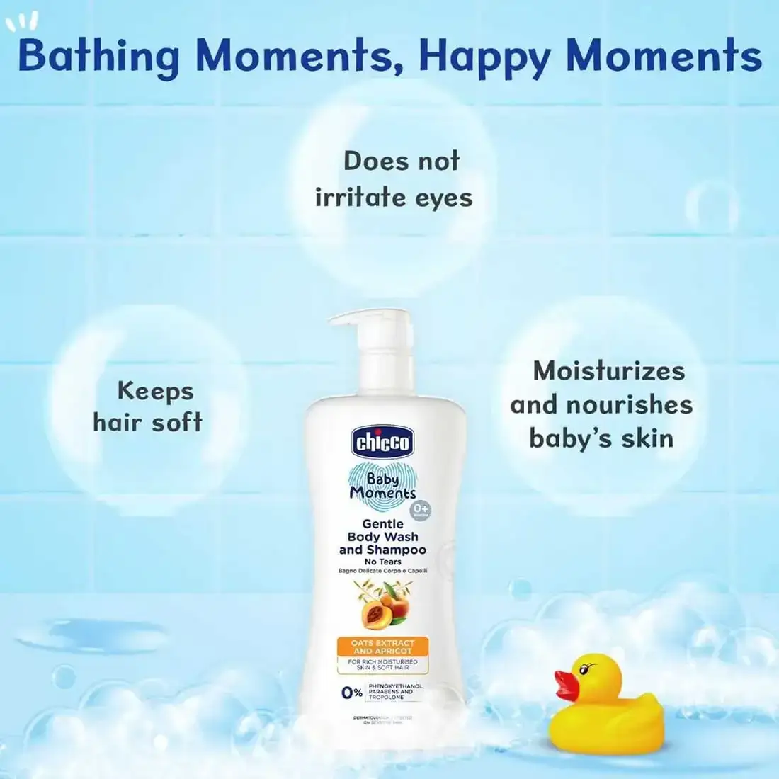 Chicco Baby Moments Shampoo, 500ml image 7