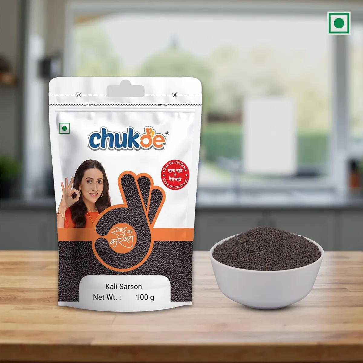 Chukde Black Mustard Seeds 100g – Strong Aroma & Authentic Flavor image 2