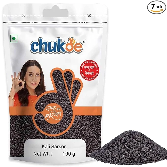 Chukde Black Mustard Seeds 100g – Strong Aroma & Authentic Flavor image 4