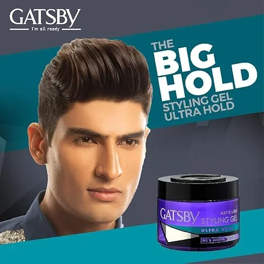 Gatsby Water Gloss - Ultra Hold, 30gm | Hair Styling Gel  image 2