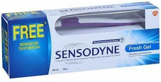 SENSODYNE Fresh Gel Toothpaste(150g) + Toothbrush Combo offer (150gm) 