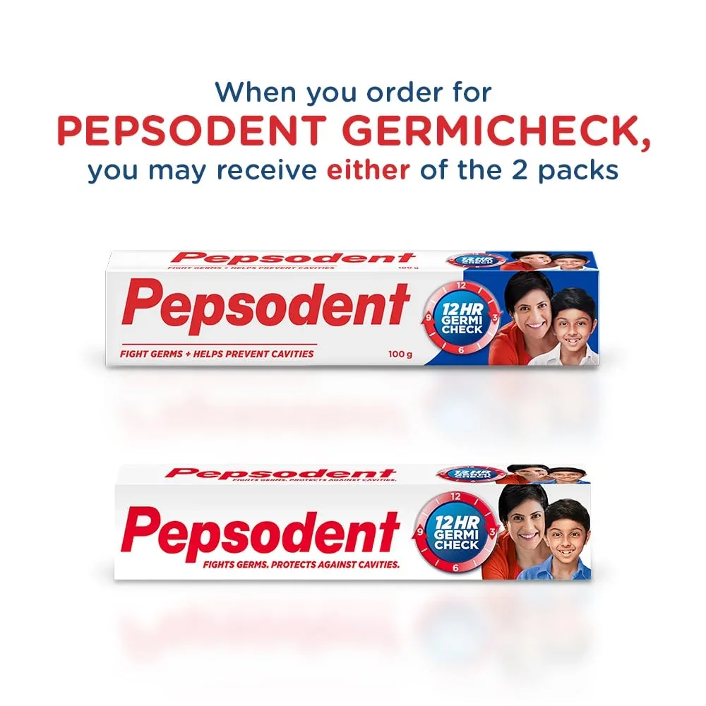 Pepsodent Germicheck 12h Germ Protection Toothpaste, 100g image 2