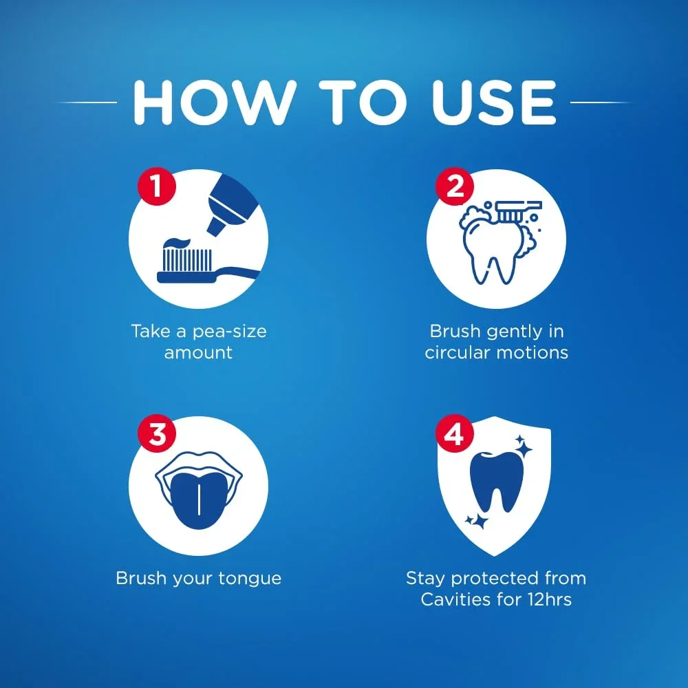 Pepsodent Germicheck 12h Germ Protection Toothpaste, 100g image 3