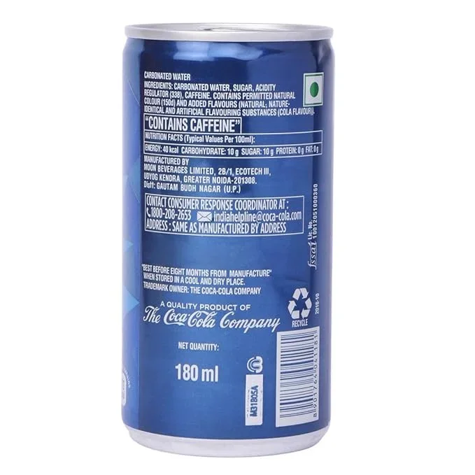 Thums-Up Carbonated Soft Drink 180 ml – Classic Fizzy Cola image 2