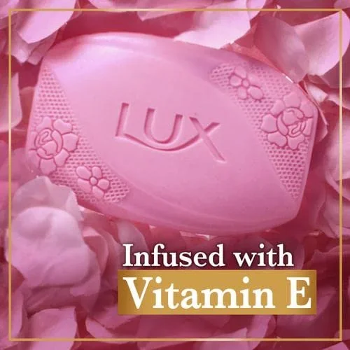 Lux Soft Glow Rose & Vitamin E Beauty Soap 3×150g | Mega Pack image 5