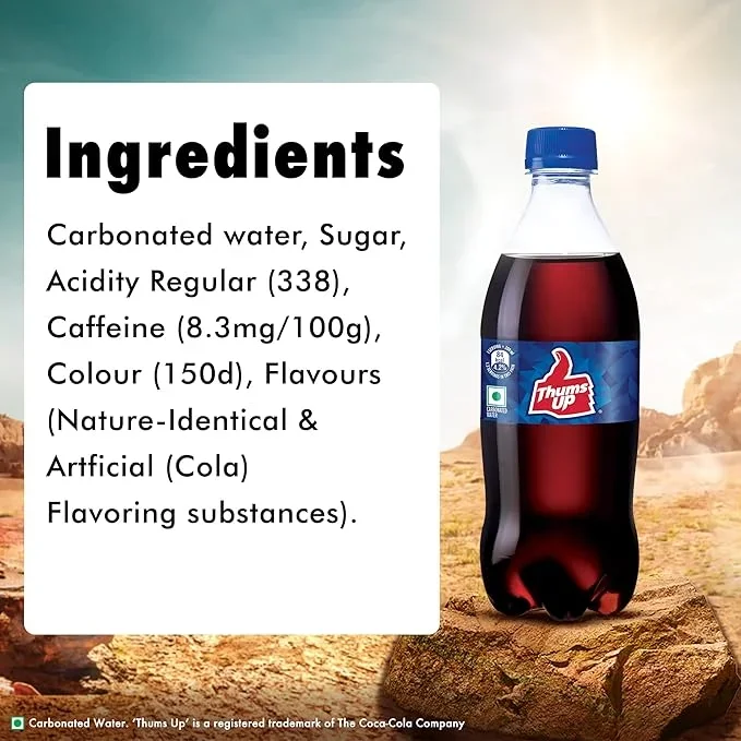 Thums Up Soft Drink , 250ml image 4