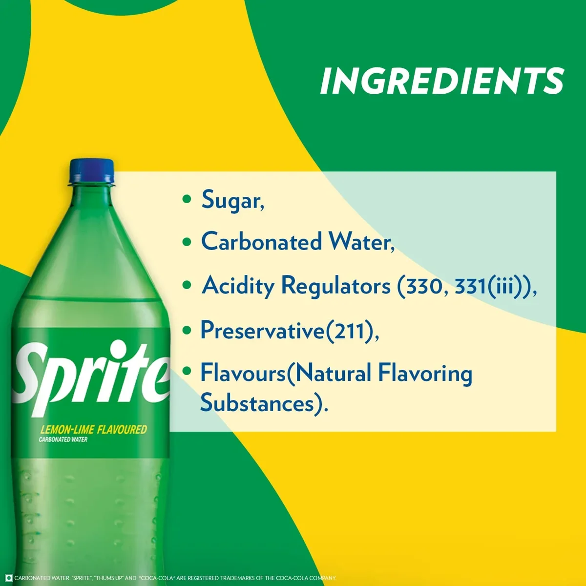 Sprite Lemon-Lime Flavoured, Bottle, 2L image 2