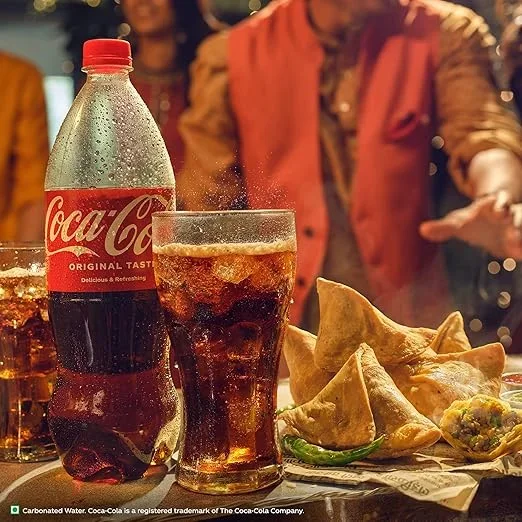  Coca-Cola Original Taste Cola Soft Drink Pet Bottle, 2 Liter Carbonated Beverage, Refreshing image 5