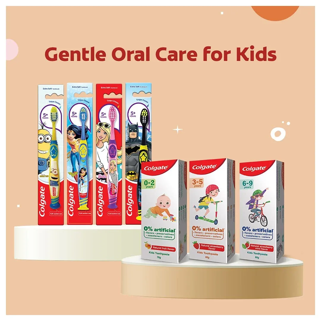 Colgate Kids Cavity Protection Toothpaste for 6-9 Years, 80g, Natural Strawberry Mint Flavour, image 4