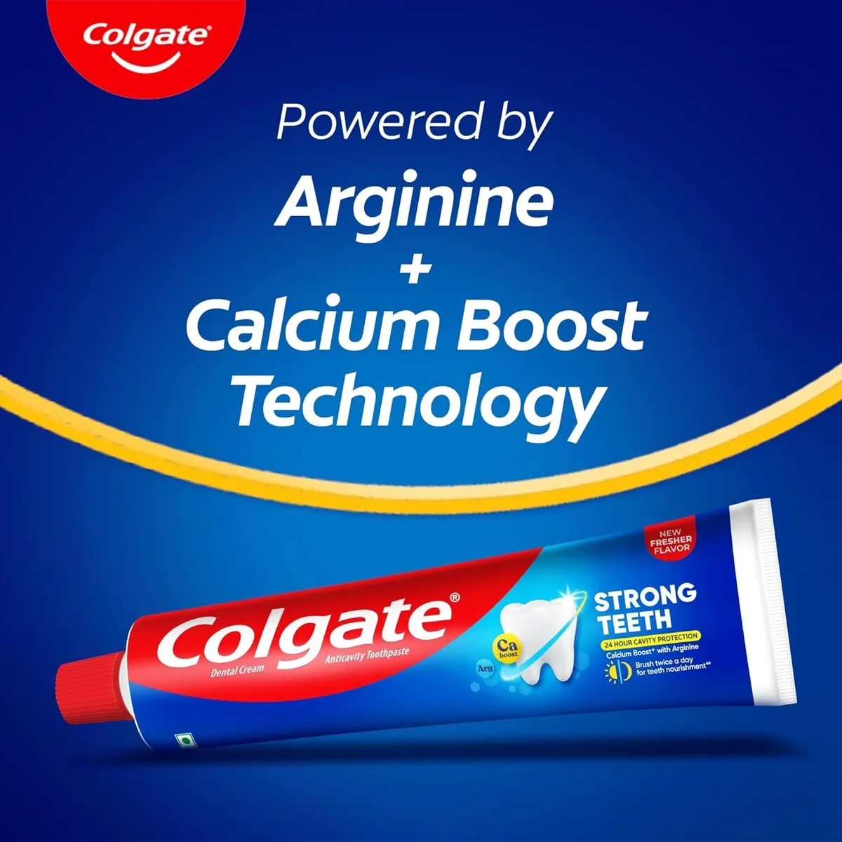 100g Colgate Strong Teeth Toothpaste – Trusted India’s No.1 Oral Care Brand image 6