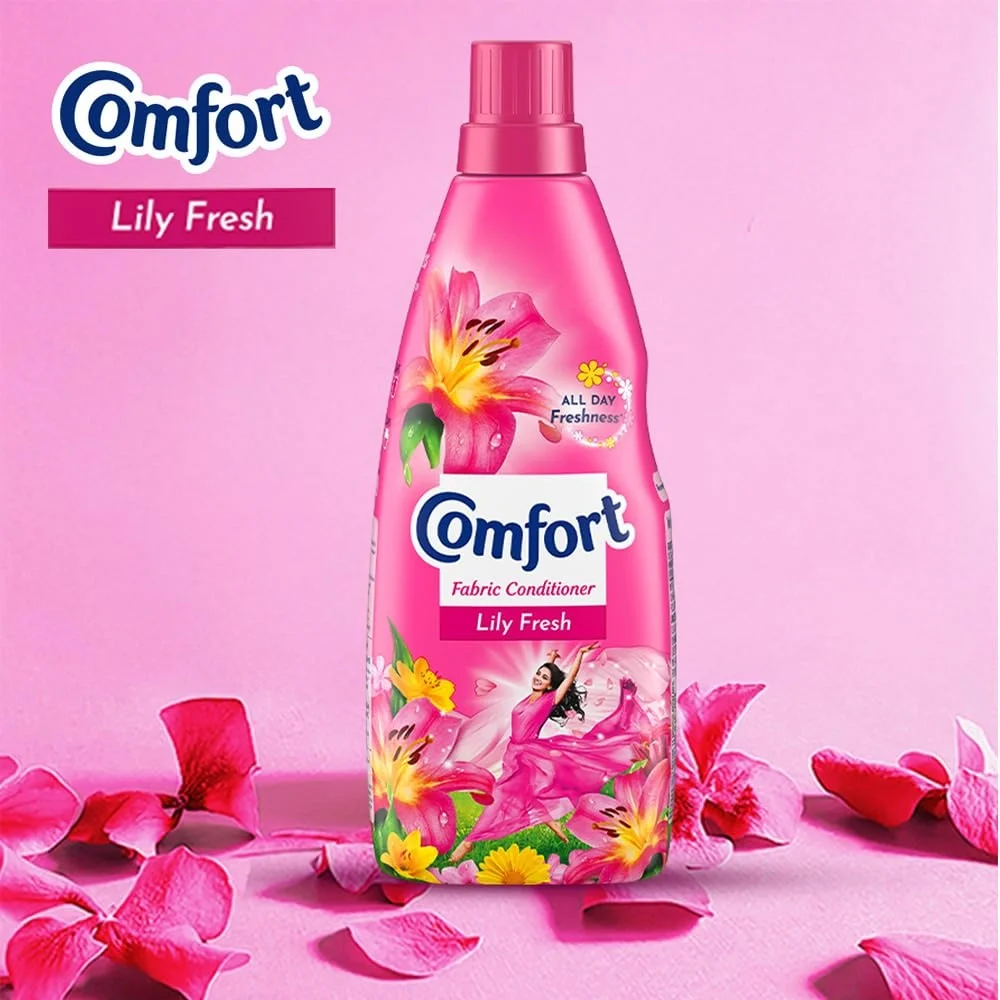 Comfort Lily Fresh Fabric Conditioner 860 ml Bottle image 3