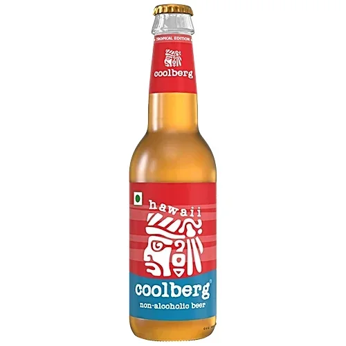 Coolberg Hawaii 330ml | Non-Alcoholic Beer in Glass Bottle