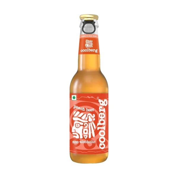 Coolberg Peach 330ml Non-Alcoholic Beer – Perfect for a Crisp, Fruity Experience