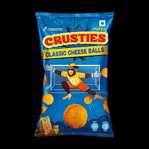  Cornitos Crusties puffs Classic Cheese flavour (Ball) 45 g