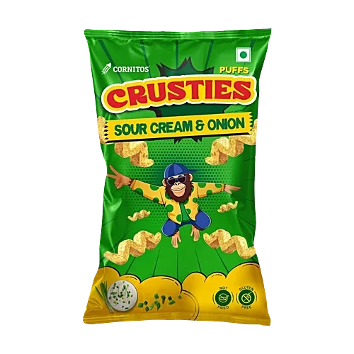 Cornitos Crusties Sour Cream and Onion Puffs 62g - Buy 1 Get 1 Free