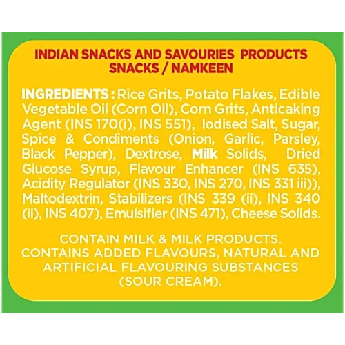  Cornitos Crusties Sour Cream and Onion Puffs 62g - Buy 1 Get 1 Free image 3