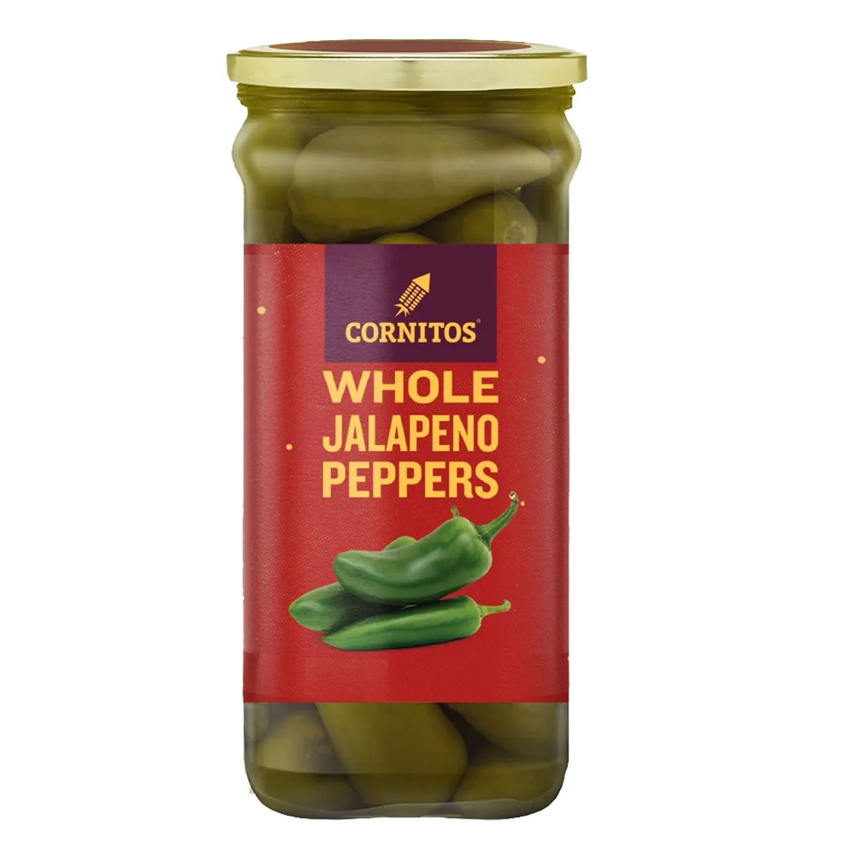  Cornitos WholeJajapeno Peppers 180gm 