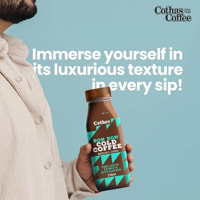 Cothas Bon Bon Cold Coffee Hazelnut + Coffee 250ml image 4