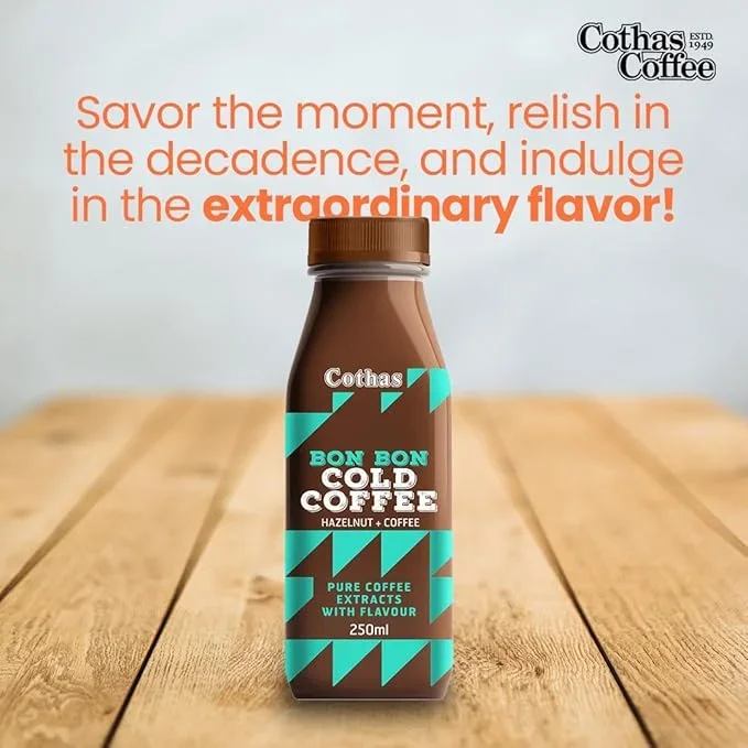 Cothas Bon Bon Cold Coffee Hazelnut + Coffee 250ml image 5