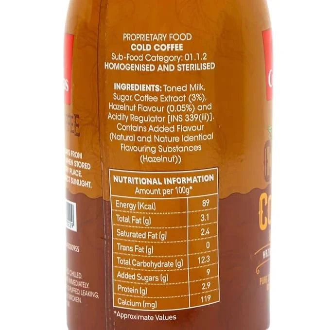 Cothas Bon Bon Cold Coffee Hazelnut + Coffee 250ml image 6