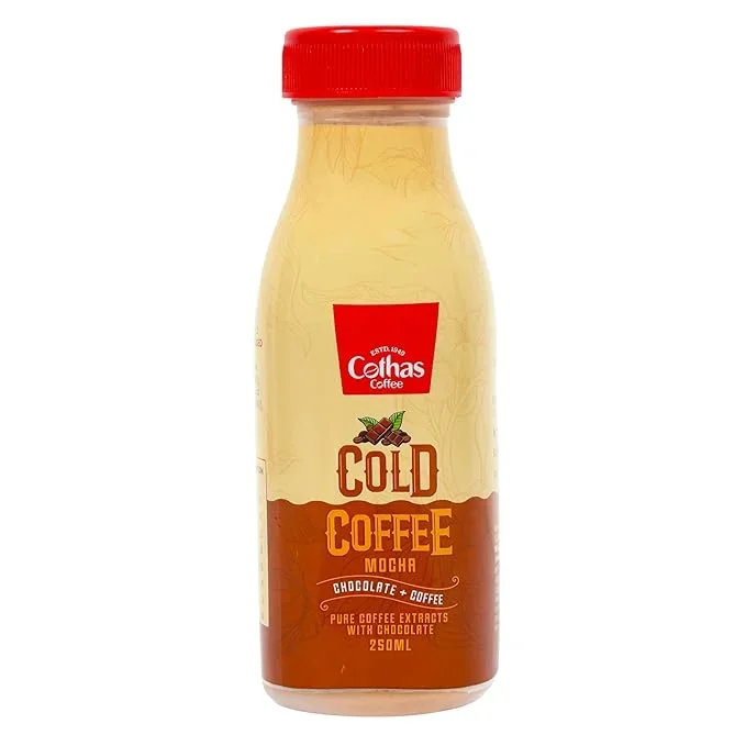 Cothas Mocha Cold Coffee, Dark Roast, Liquid, Choclate + Coffee, 250ml
